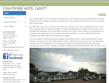 Tablet Screenshot of countryside-motel.com